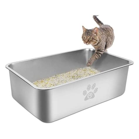 plastic vs metal litter box|Stainless Steel vs Plastic: Choosing the Best Cat .